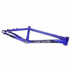 Marque Cadre BMX Inspyre® Concorde V2 Cruiser - Bleu Chromé