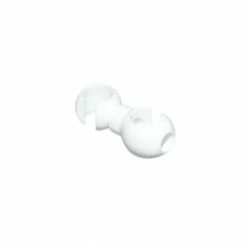 Marque Attache Gaine Frein-Derailleur P2R Blanc (Vendu Par 10Pcs)