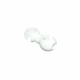 Marque Attache Gaine Frein-Derailleur P2R Blanc (Vendu Par 10Pcs)