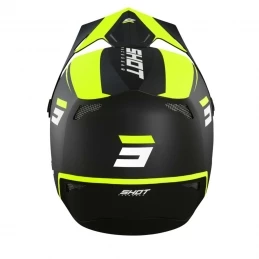 Marque Casque BMX Shot® Rogue United KID - Noir/Jaune Matt – Image 2