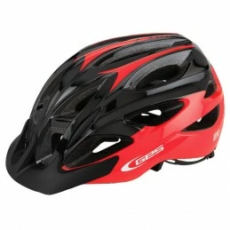Marque Casque Vélo Ges® City Revo - Noir/Rouge