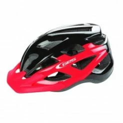 Marque Casque Vélo Ges® City Varik - Rouge/Noir