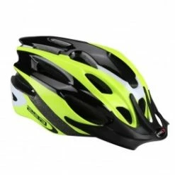 Marque Casque Vélo Ges® Rocket - Jaune Fluo/Noir