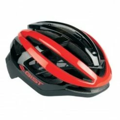 Marque Casque Route Gist® Sonar Noir/Rouge