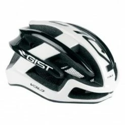 Marque Casque De Route Gist® Full In-Mold Noir Brillant