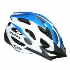 Marque Casque Route/VTT Newton® Victory - Bleu/Blanc