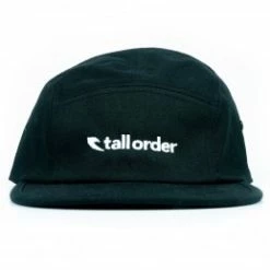 Marque Casquette Tall Order Logo Camper Noir