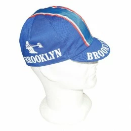 Marque Casquette Velo Equipe Vintage Brooklin - Bleu
