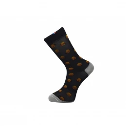 Marque Chaussette Funny Rafalsocks® - Burger/Noir