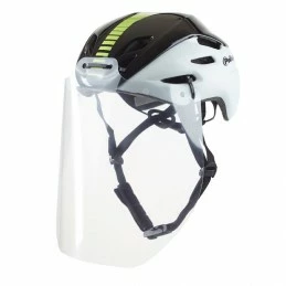 Marque Ecran Casque Velo Polisport Universelle Pvc Transparente (Livree Avec 4 Colliers) (Homologue Ue 2016-425) â Image 3
