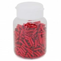 Marque Embout De Câble Dérailleur 1,5mm/1,8mm - Rouge (Boite De 500 Unités)