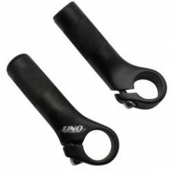 Marque Embout De Cintre Mini Noir Mat (Paire)