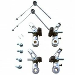 Marque Etrier Frein Vtt Cantilever P2R Alu Argent (2 Paires)