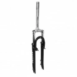 Marque Fourche Vtt 26 " M-W A Suspension Acier Ressort-Elastomere Pour V-Brake Et Disc Noir Deb. 50Mm Pivot 230-130Mm 1"1-8-25,4 Int