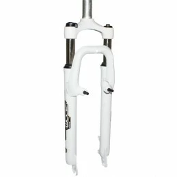 Marque Fourche Vtt 27.5 " Zoom 386Mlo A Ressort Blanc Regl.-Bloc. Deb. 60Mm Pivot Lisse 285Mm 1''1-8-28,6 Ext. Compt. V-Brake-Disc