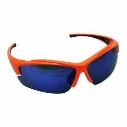 Marque Lunettes Velo Adulte P2R Vento Orange (Livrees Avec 2 Jeux De Verres Miroirs Et Transparents)