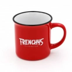 Marque Mug Frenchys Ceramic Red