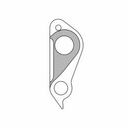 Marque Patte De Derailleur Alu Focus Gh-290 (Vendu A L'Unite) – Image 3