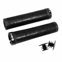 Marque Poignee City-Fixie Velo Noir 130Mm (Paire)