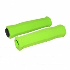 Marque Poignee City-Vtt Newton Mousse Haute Densite Vert 125Mm (Paire)