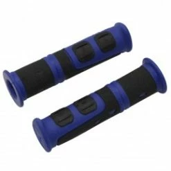 Marque Poignee Vtt Progrip 964 Evo Noir-Bleu Ø22Mm L120Mm (Paire)