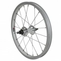 Marque Roue Vtt 16" Arriere 16X1,75 Alu Moy Acier Axe Plein Rl 1V. (Vendu Sans Ecrou 9X100)