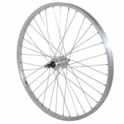 Marque Roue Vtt 24" Arriere Alu Moy Alu Axe Plein Roue Libre 7-6V. (Vendu Avec Ecrou 10X100)