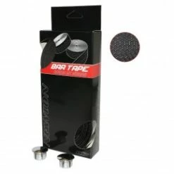 Marque Ruban De Guidon Newton Silicone Noir Avec Bouchons