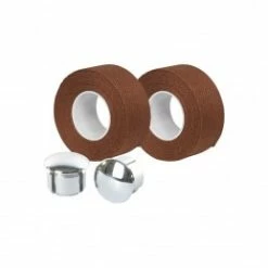 Marque Ruban De Guidon Velox Tressostar 90 Coton Marron 20Mm X 2,80M (Vendu Au Blister De 2)