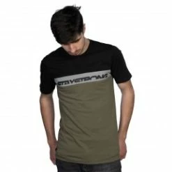 Marque T-Shirt Staystrong Cut Off Black/Green