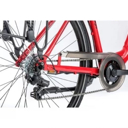Marque VELO CITY BIKE 28" Rouge - Cadre 19" â Image 5