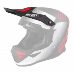 Marque Visière Shot Furious Trust Black Red Matt